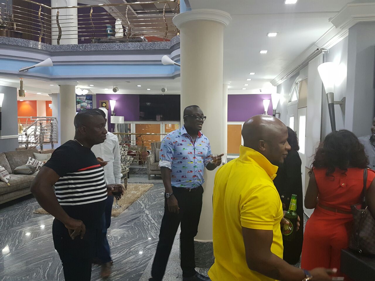 EXCLUSIVE PHOTOS: Despite, Ofori Sarpong invite Bola Ray, Nana Aba, EIB crew to Kumasi ...1280 x 960