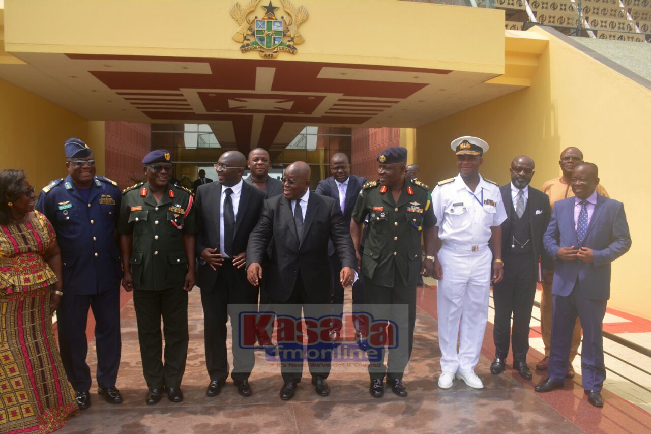 Photos Akufo Addo Appoints Major General Akwa As New Cds Kasapa Fm