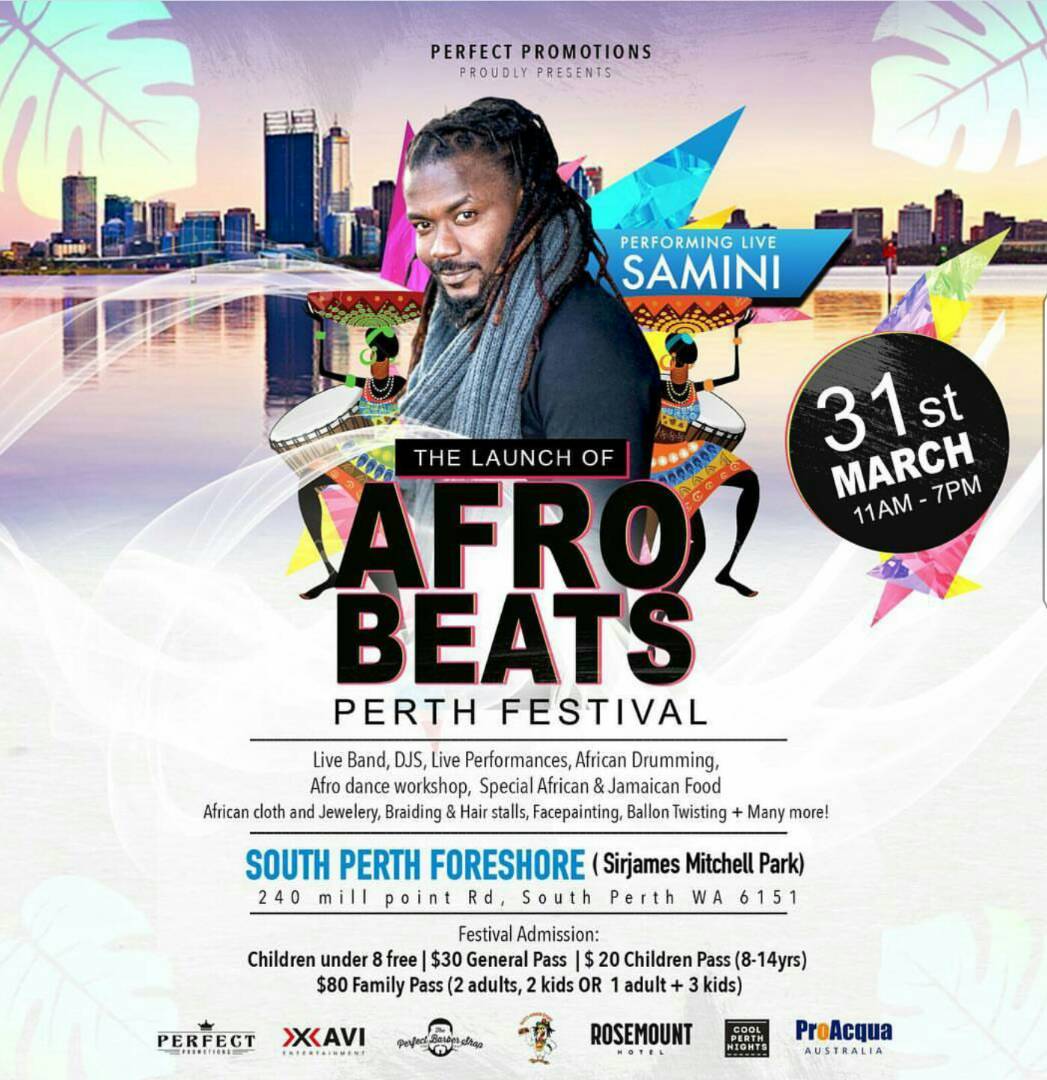 Samini to Headline first ever Afrobeats Perth Festival in Australia