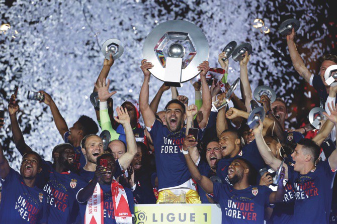 FRENCH LEAGUE: Monaco Celebrate Title With 12th Straight Win ...