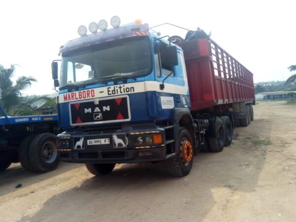 Articulated truck kills 5 year-old girl at Assin Fosu 2